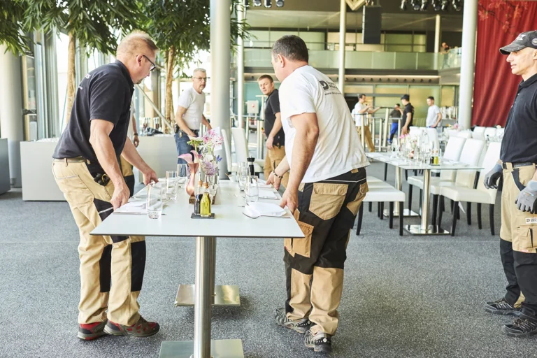 Eventaufbau